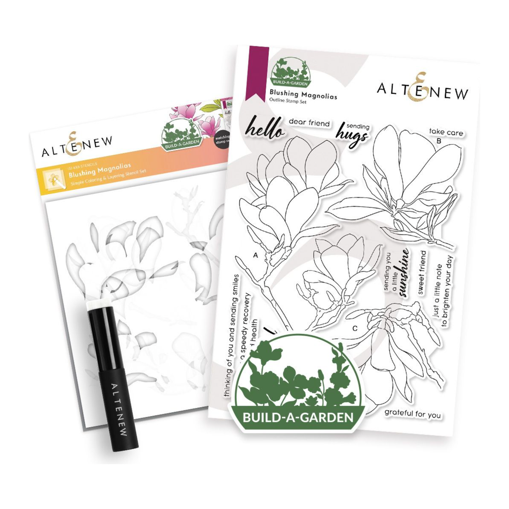 Altenew Build a Garden Blushing Magnolias Set alt8188bn