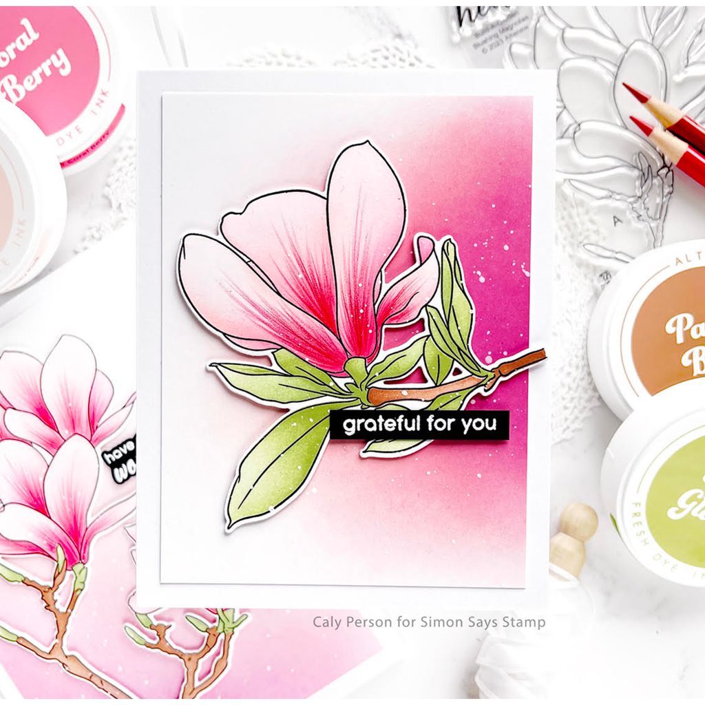Altenew Build a Garden Blushing Magnolias Set alt8188bn grateful for you | color-code:ALT01
