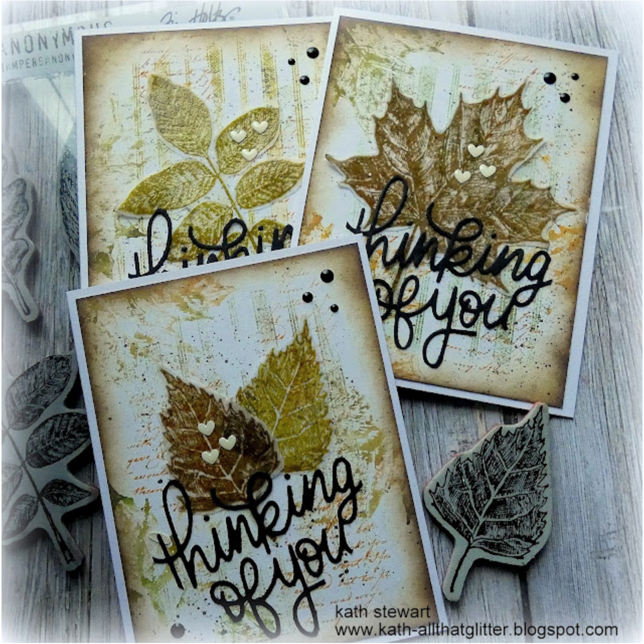 Tim Holtz Cling Rubber Stamps DEARLY DEPARTED CMS413 thinking of you