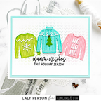 Concord & 9th Sweater Season Clear Stamp Set 11938 Caly
