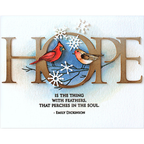 Penny Black Immense Hope Thin Metal Creative Dies 51-792 winter birds