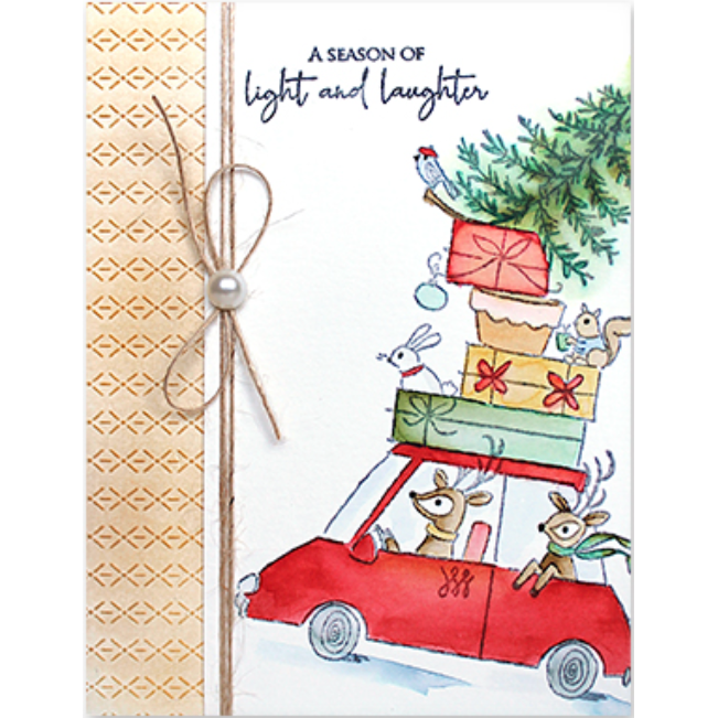 Penny Black Clear Stamps Merrily 31-021 light and laughter
