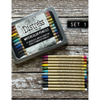 Tim Holtz Distress Watercolor Pencils SET 1 Ranger tdh76308