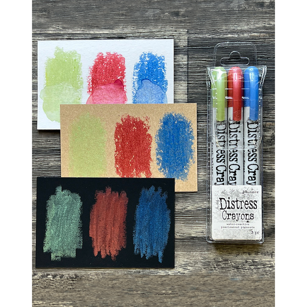 Ranger Tim Holtz Distress Pearl Mica Crayons SET 3 tsck81173