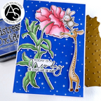 Alex Syberia Designs Midnight Blooms Layering Stencil Set asd-ste-141 star