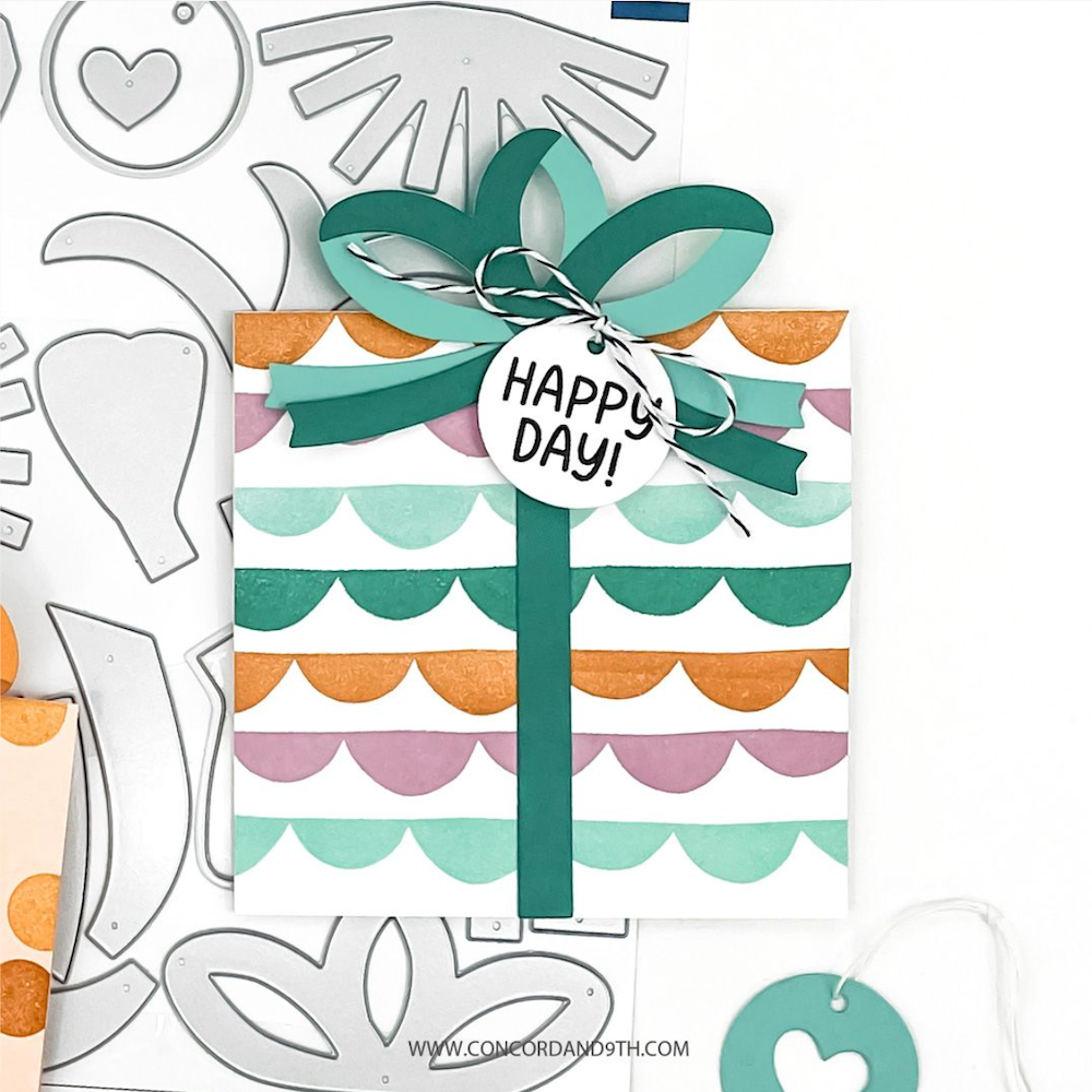 Concord & 9th All Wrapped Up Die Set 11946 happy