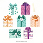 Concord & 9th All Wrapped Up Clear Stamp Set 11945 product