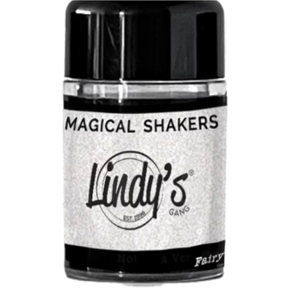 Lindy's Stamp Gang Fairy Fluff Shimmer Shaker lsgff