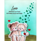 Penny Black Heart Shine Stick and Shine Sheets 15-014 hearts