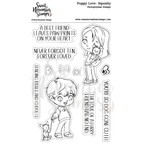 Sweet November Stamps Puppy Love Clear Stamp Set sns-pl-sq-24