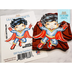 La-La Land Crafts Flying Superhero Luka Cling Stamp 5587 product image