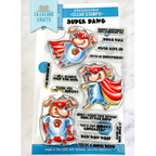 La-La Land Crafts Super Dawg Clear Stamps cl154