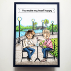 Sweet November Stamps Meet Cute Clear Stamp Set sns-mc-vd-24 you