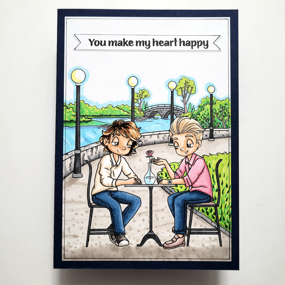 Sweet November Stamps Meet Cute Clear Stamp Set sns-mc-vd-24 you