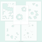 Concord & 9th Garden Path Stamp and Die Bundle stencil