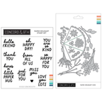 Concord & 9th Paper Bouquet Stamp and Die Bundle