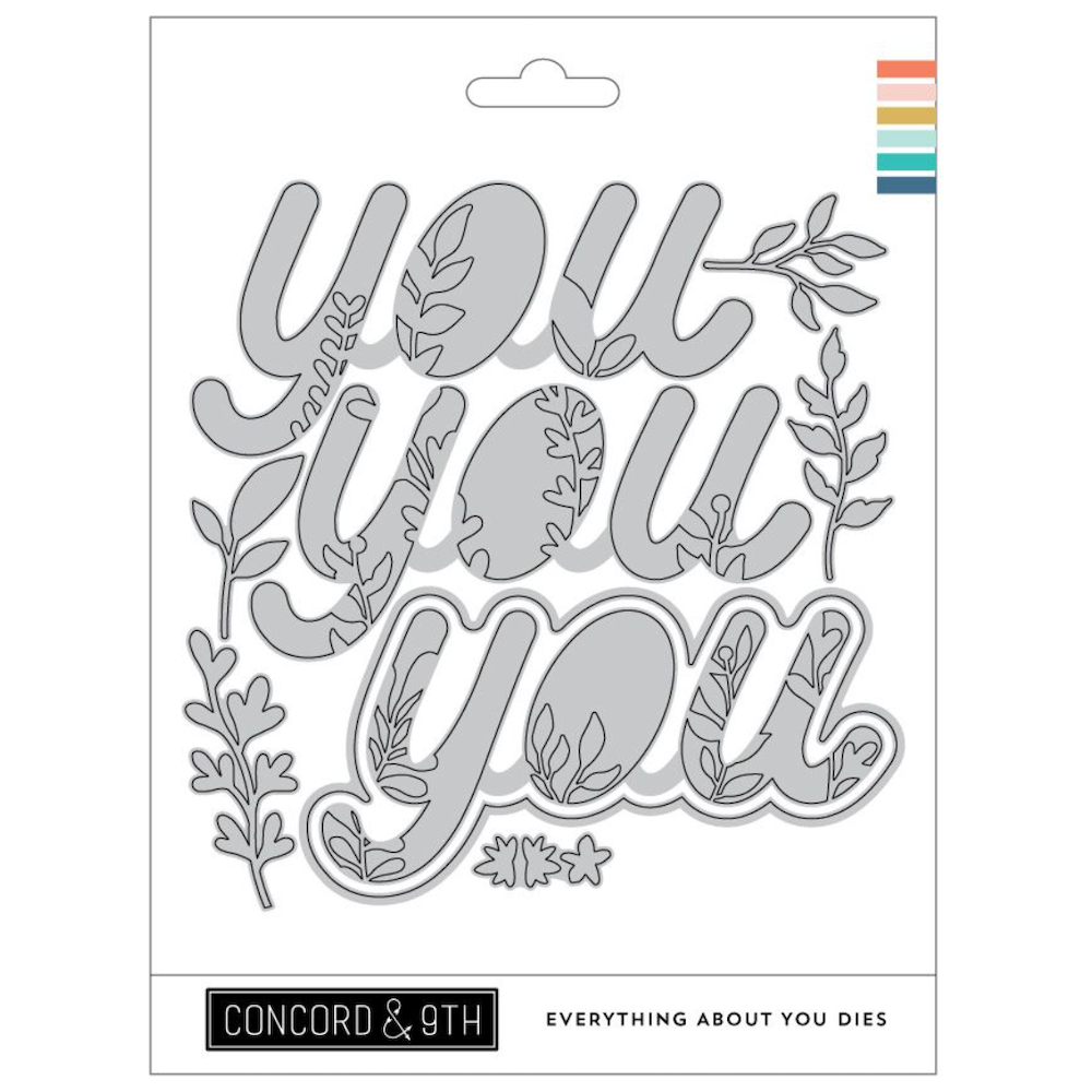 Concord & 9th Everything About You Stamp and Die Bundle you
