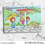 Sweet November Stamps Rainy Day Fairwees Clear Stamp Set sns-sp-rf-24 brighten