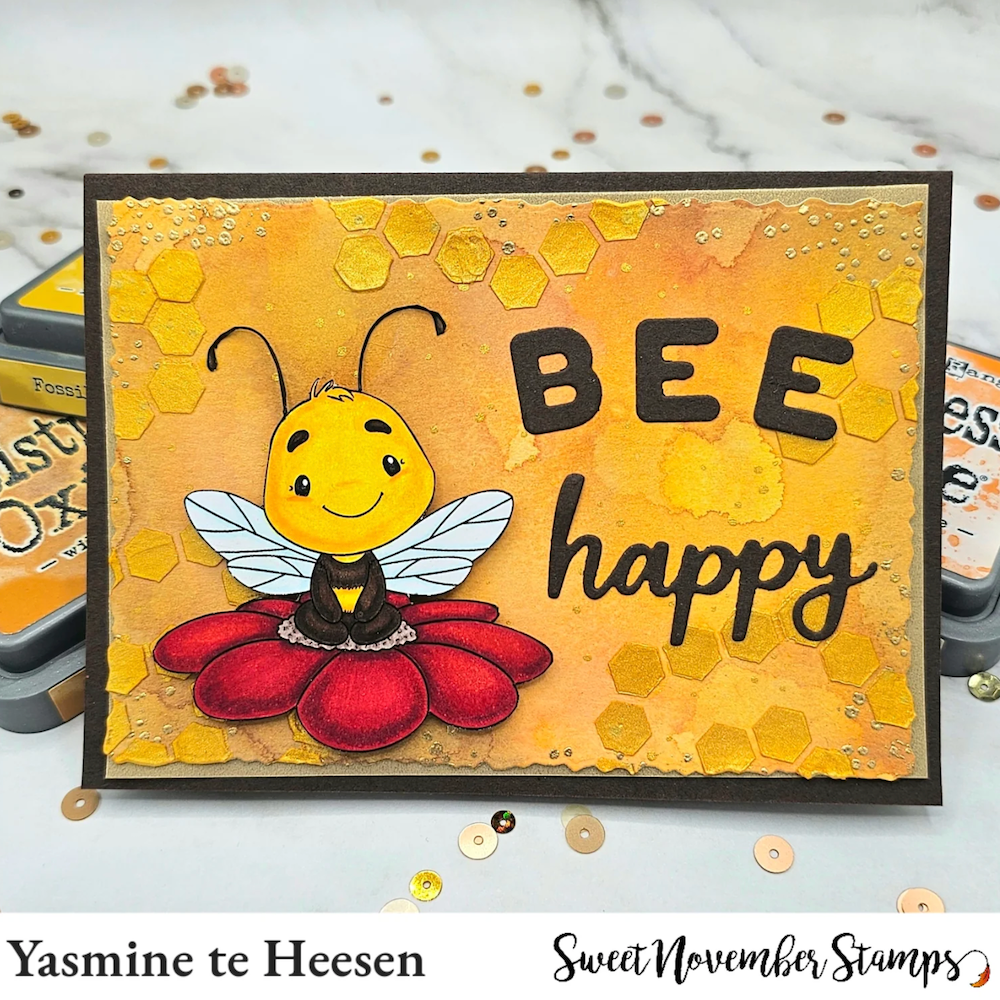 Sweet November Stamps Bee-utiful Clear Stamp Set sns-sp-by-24