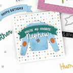Concord & 9th We Are Family Clear Stamp Set 12095 nephew