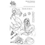 Sweet November Stamps Mermee Emotions Clear Stamp Set sns-mm-me-24