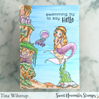Sweet November Stamps Mermee Emotions Clear Stamp Set sns-mm-me-24 hello