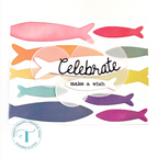 Trinity Stamps Celebrate Simply Sentimental Die Set tmd-c342fish