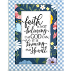 Dare 2B Artzy Faith Clear Stamp Set 24402 believe