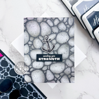 Hero Arts Pebbles and Stones Stencil sa276 anchor