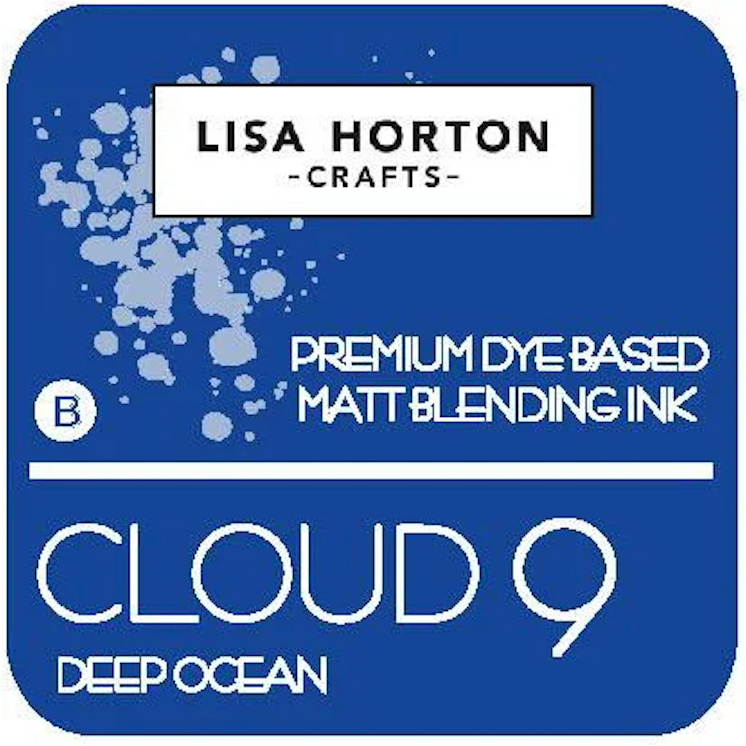 Lisa Horton Crafts Cloud 9 Deep Ocean Matt Blending Ink Pad lhcip008