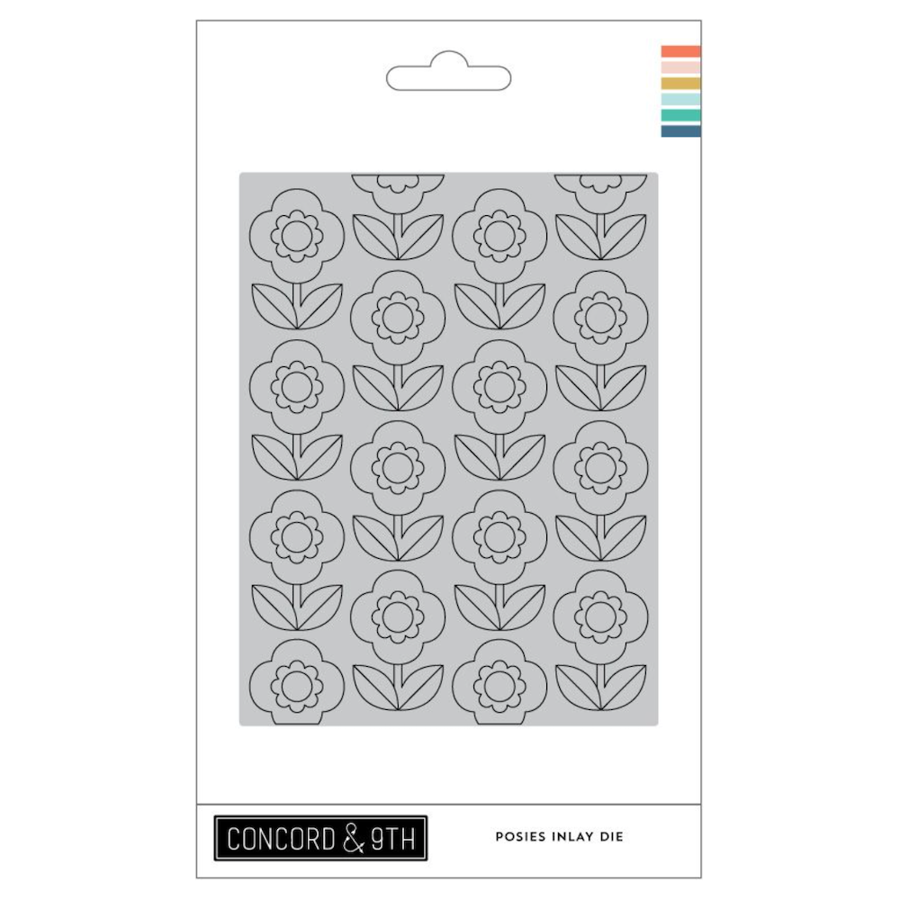 Concord & 9th Posies Inlay Die Set 12159