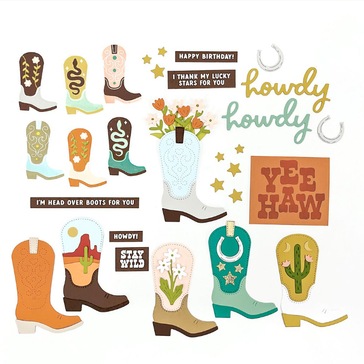 Concord & 9th Bootcut Clear Stamp Set 12145 product