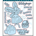 Dare 2B Artzy Holiday Fairy Stamp and Die Bundle