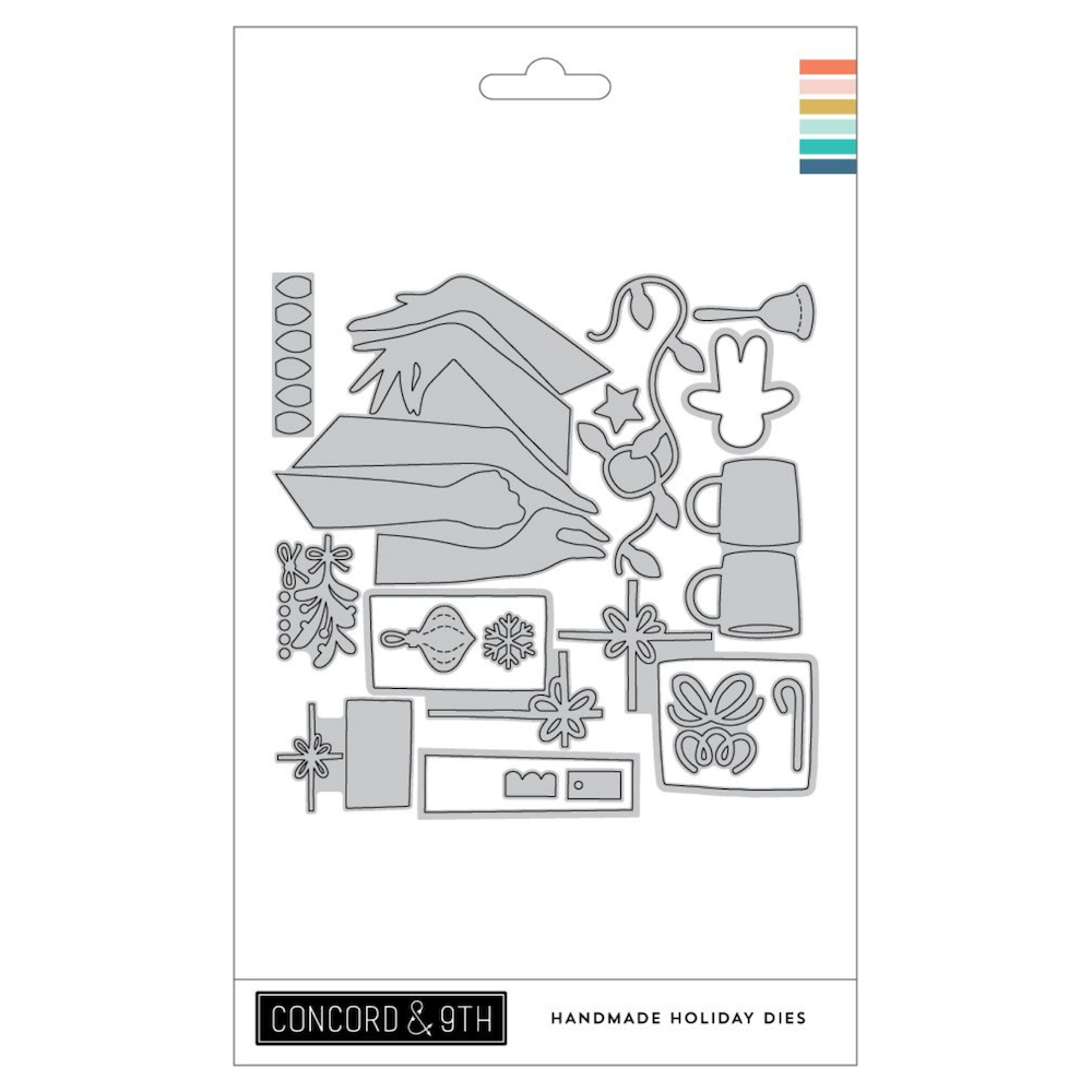 Concord & 9th Handmade Holiday Stamp and Die Bundle
