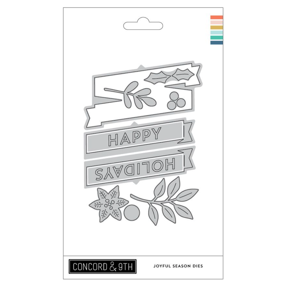 Concord & 9th Joyful Season Stamp and Die Bundle