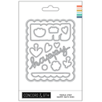 Concord & 9th Triple-Step Happy Day Stamp and Die Bundle