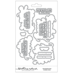 Concord & 9th Kristina Werner Encouraging Words Stamp and Die Bundle