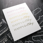 Concord & 9th Kristina Werner Written Words Stamp and Die Bundle