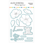 Alex Syberia Designs From Our Hearts Stamp and Die Bundle