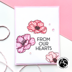 Alex Syberia Designs From Our Hearts Stamp and Die Bundle