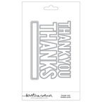 Concord & 9th Kristina Werner Thank You Words Stamp Die Bundle