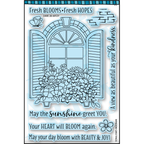 Dare 2B Artzy Window Greetings Stamp and Die Bundle