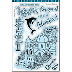 Dare 2B Artzy Santorini Dreams Stamp and Die Bundle