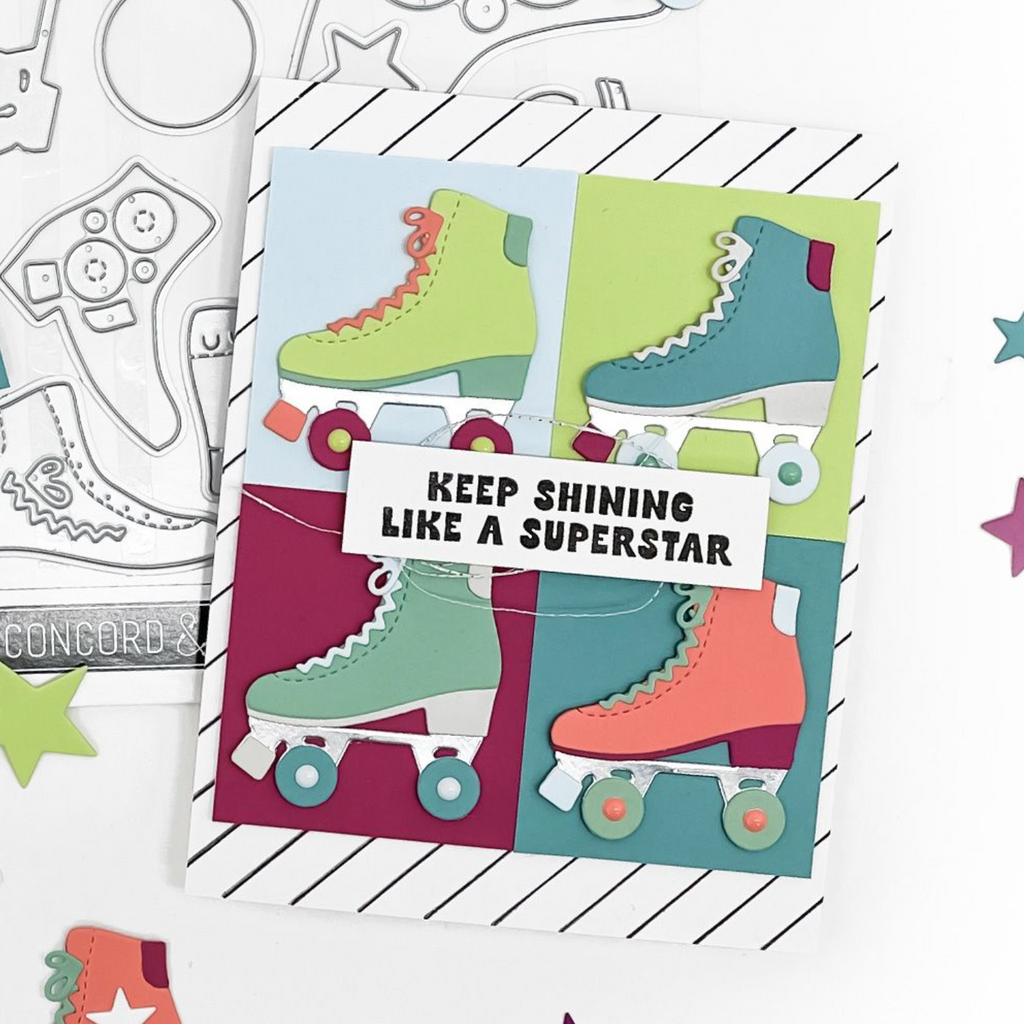 Concord & 9th Roll With It Stamp and Die Bundle