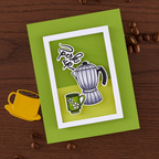Hero Arts Perk Up Clear Stamp Set cm804