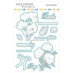 Alex Syberia Designs Tulips in Bloom Stamp and Die Bundle