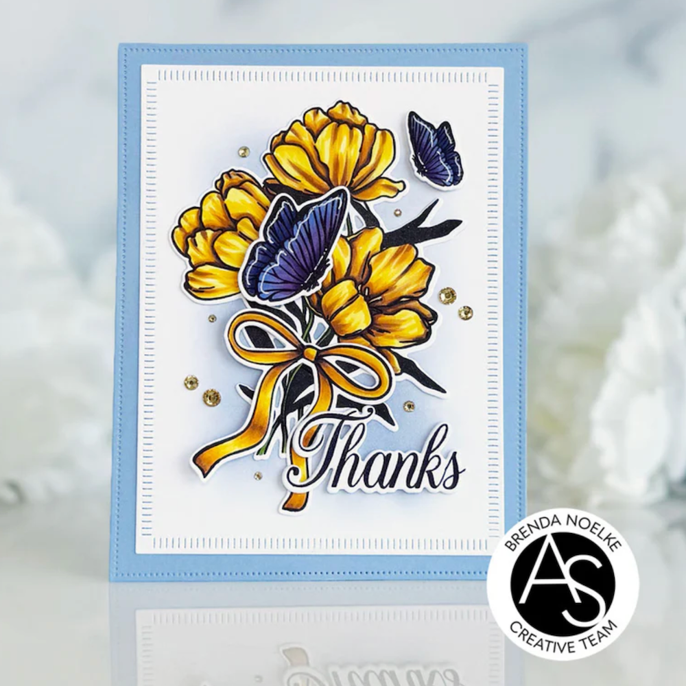 Alex Syberia Designs Tulips in Bloom Die Set asd-cd-194