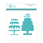 Trinity Stamps Cut the Cake Die Set tmd-345