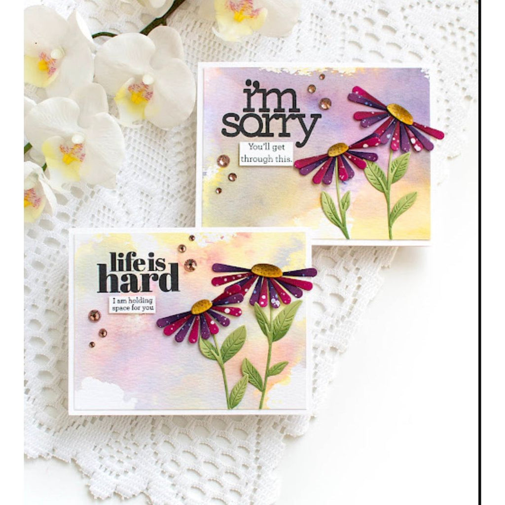 Simon Says Stamp Tilted Daisies Wafer Dies s1016 Friend Like You Encouragement Cards | color-code:ALT11