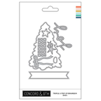 Concord & 9th Triple-step Evergreen Stamp and Die Bundle